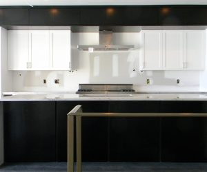 White cabinets